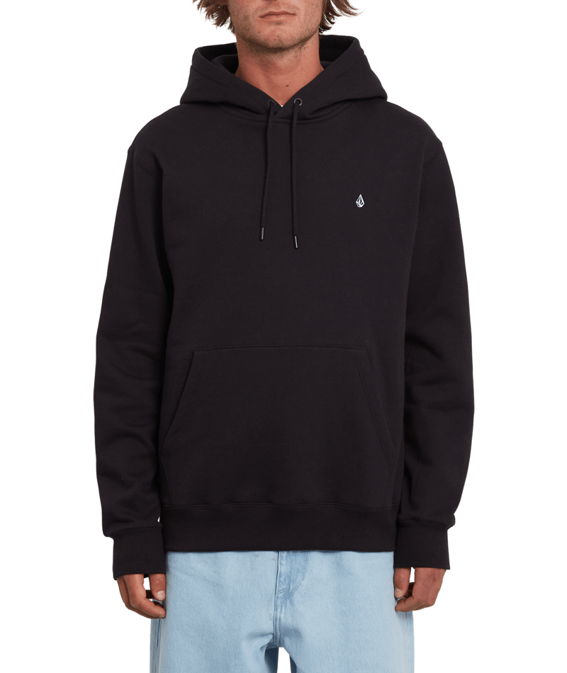 Volcom | Volcom Single Stone Po Black  | Men, Ropa, Sudaderas, Sudaderas con capucha, Unisex | 
