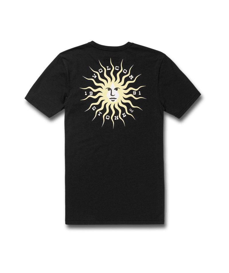 Volcom | Volcom Solarian Sst Black  | Camisetas, Camisetas manga corta, Men, Ropa, Unisex | 