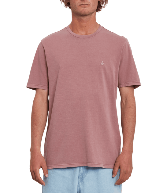 Volcom | Volcom Solid Stone Emb Sst Rose Brown  | Camisetas, Camisetas manga corta, Men, Ropa, Unisex | 