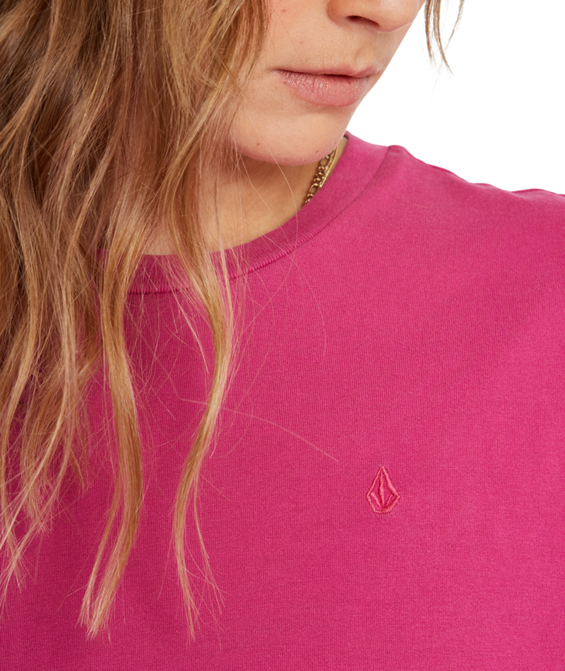 Volcom | Volcom Solid Stone Emb Tee Acai  | Camisetas, Camisetas manga corta, Ropa, Women | 