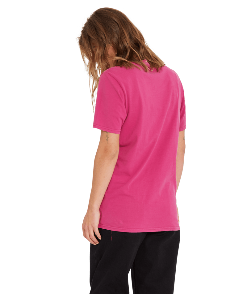 Volcom Solid Stone Emb Tee Acai | Camisetas manga corta de mujer | Limited Offer T-Shirts | LO MÁS NUEVO | Volcom Shop | surfdevils.com