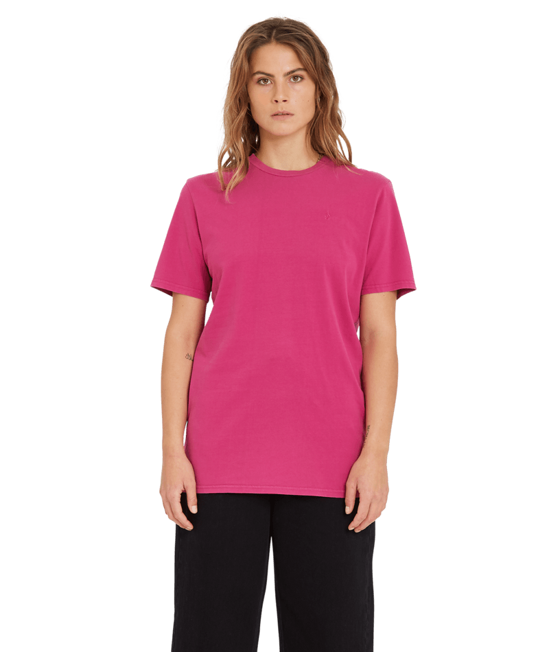 Volcom | Volcom Solid Stone Emb Tee Acai  | Camisetas, Camisetas manga corta, Ropa, Women | 