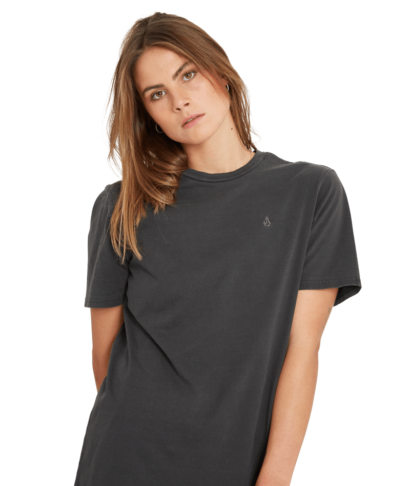 Volcom | Volcom Solid Stone Emb Tee Black  | Camisetas, Camisetas manga corta, Ropa, Unisex, Women | 