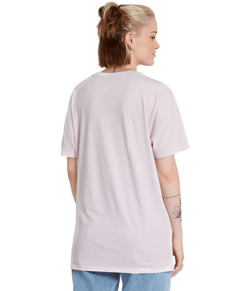 Volcom | Volcom Solid Stone Emb Tee Lavender  | Camisetas, Camisetas manga corta, Ropa, Women | 