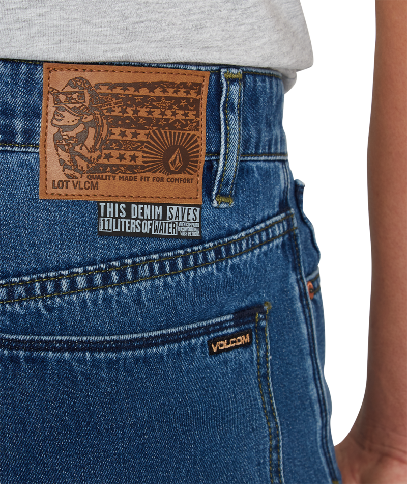 Volcom | Volcom Solver Denim Country Faded Hemp  | Men, Pantalones, Ropa, Tejanos | 