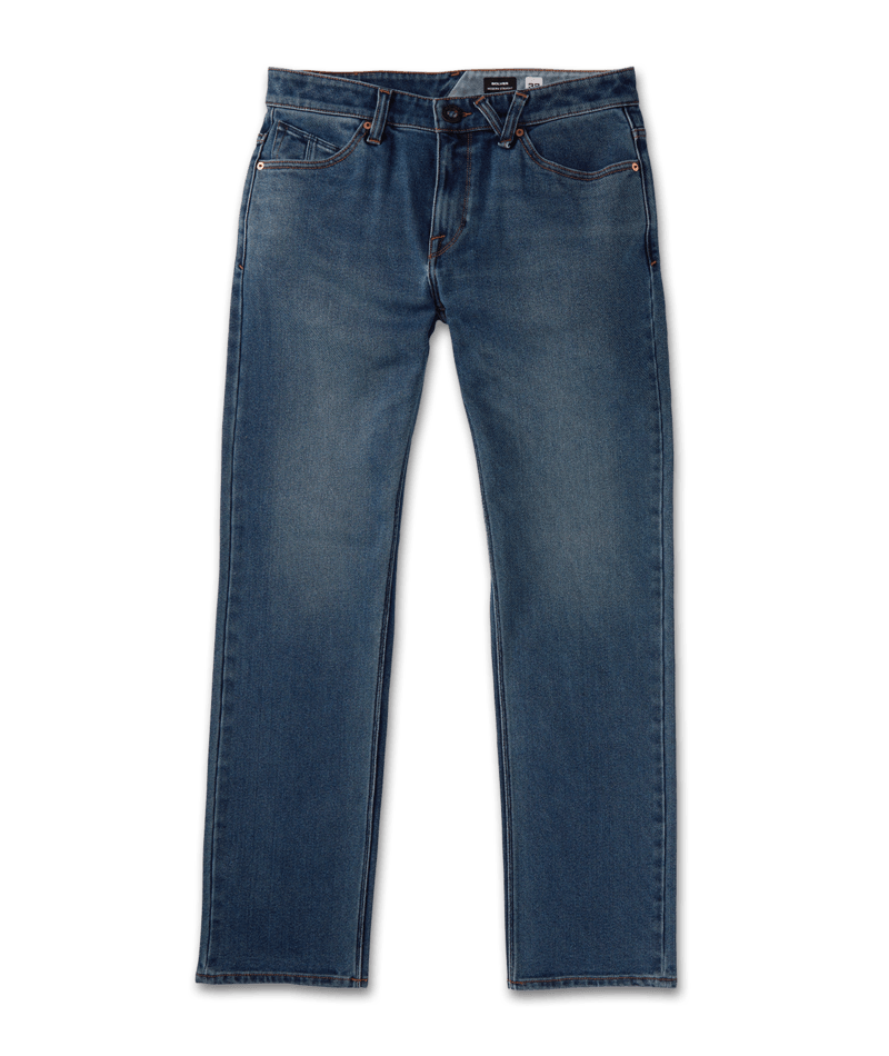 Volcom | Volcom Solver Denim Easy Blue  | Men, Pantalones, Ropa, Tejanos | 