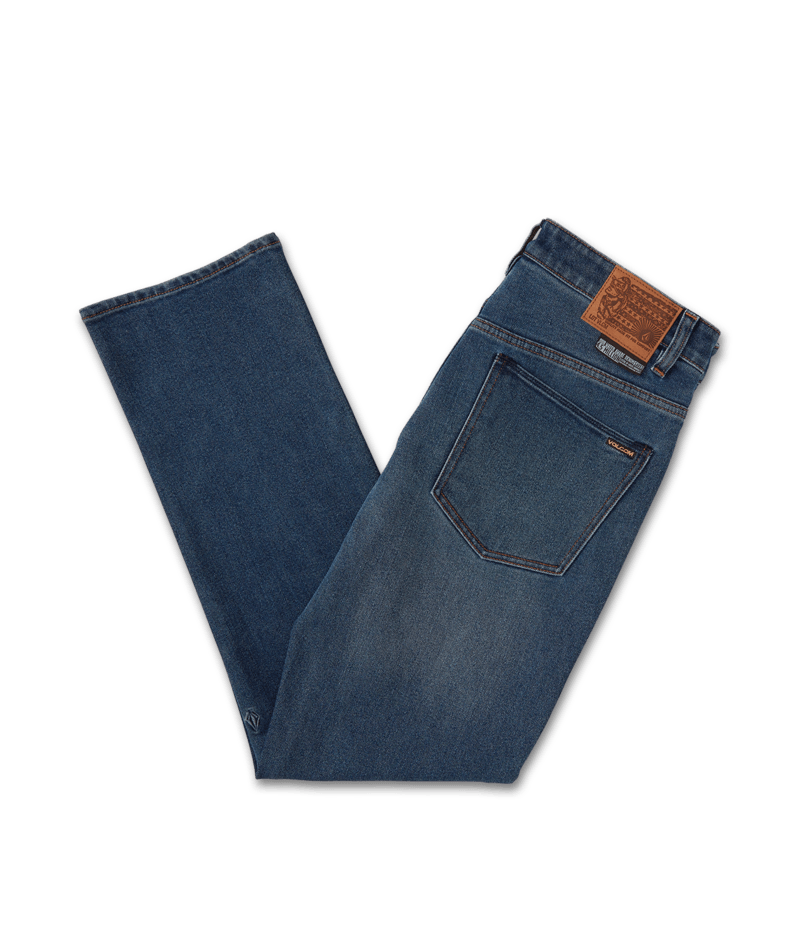 Volcom | Volcom Solver Denim Easy Blue  | Men, Pantalones, Ropa, Tejanos | 