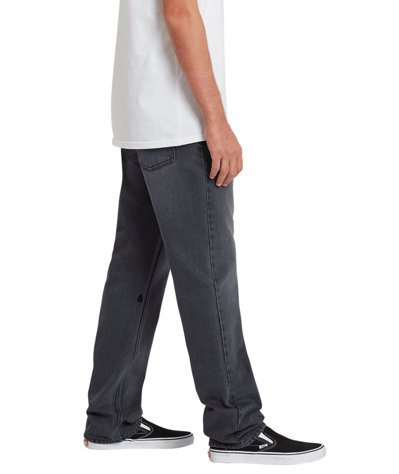 Volcom Solver Denim Fade To Black | Pantalones Tejanos | Todos los pantalones de hombre | Volcom Shop | surfdevils.com