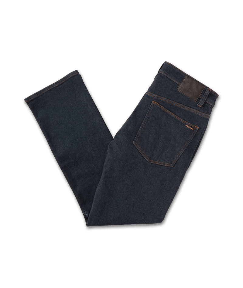 Volcom | Volcom Solver Denim Grey Indigo Rinse  | Men, Pantalones, Ropa, Tejanos, Unisex | 