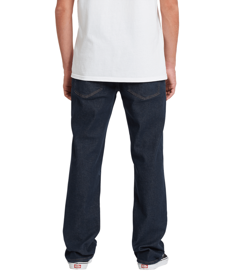 Volcom | Volcom Solver Denim Grey Indigo Rinse  | Men, Pantalones, Ropa, Tejanos, Unisex | 