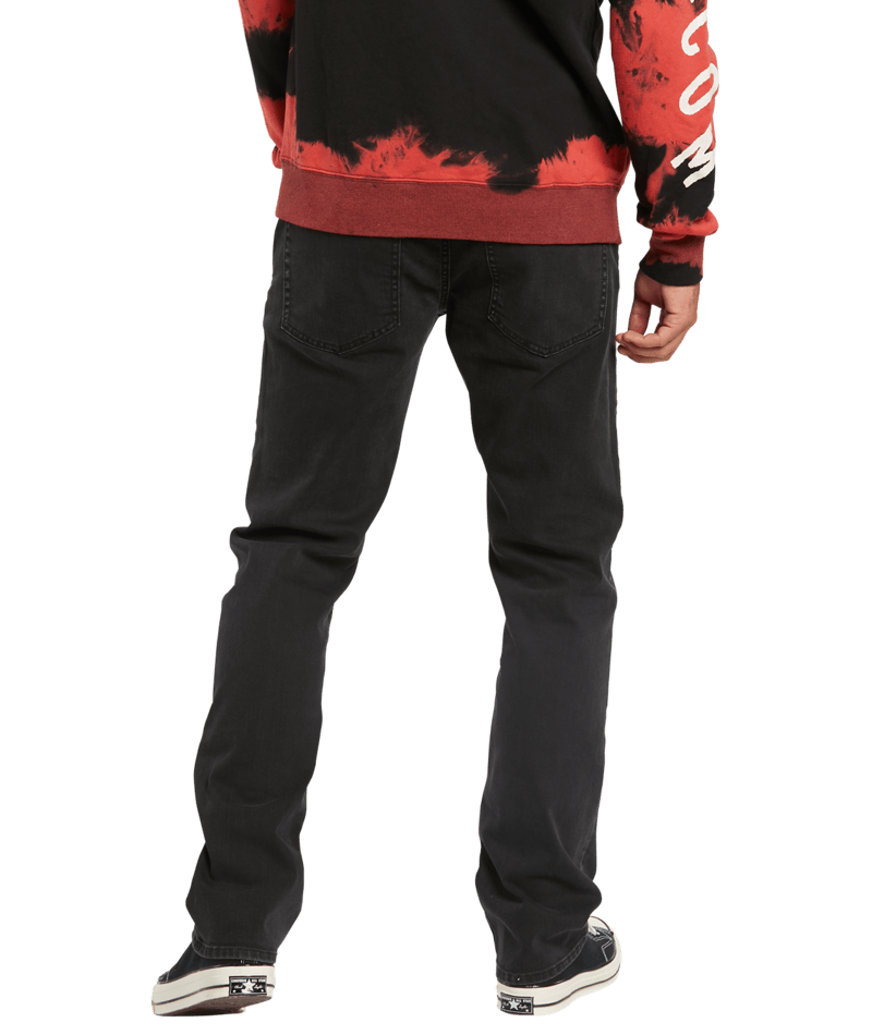 Volcom | Volcom Solver Denim Ink Black  | Men, Pantalones, Ropa, Tejanos | 