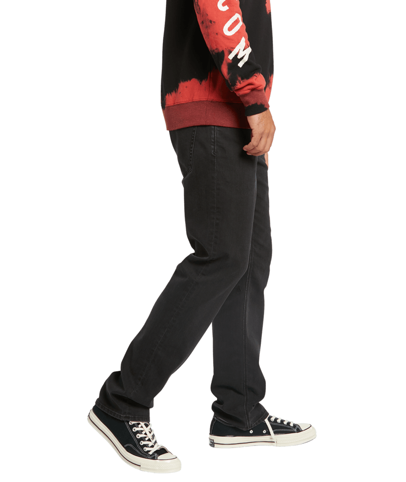 Volcom | Volcom Solver Denim Ink Black  | Men, Pantalones, Ropa, Tejanos | 