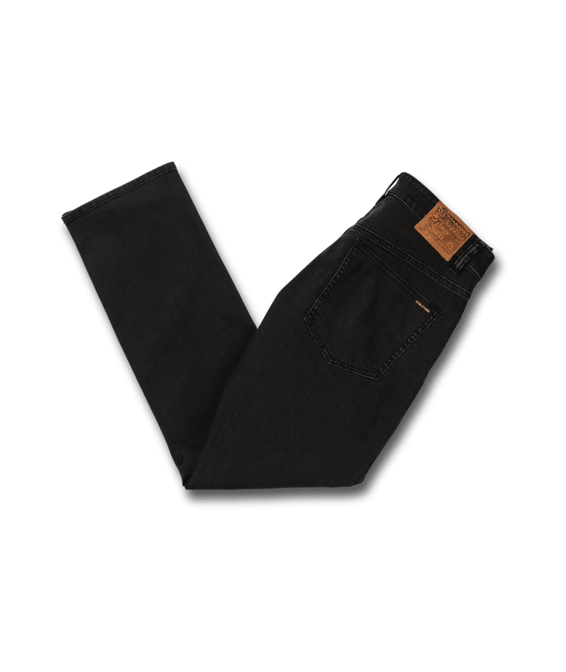 Volcom | Volcom Solver Denim Ink Black  | Men, Pantalones, Ropa, Tejanos | 
