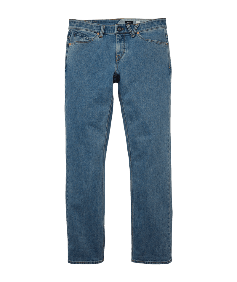 Volcom | Volcom Solver Denim Stone Blue  | Men, Pantalones, Ropa, Tejanos | 