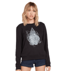 Volcom | Volcom Sound Check Fleece Black  | Ropa, Sudaderas, Sudaderas sin capucha, Unisex, Women | 