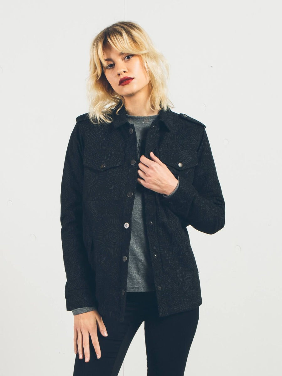 Volcom | Volcom Space Trip Jacket Black  | Chaquetas Calle, Chaquetas Medium, Ropa, Unisex, Women | 