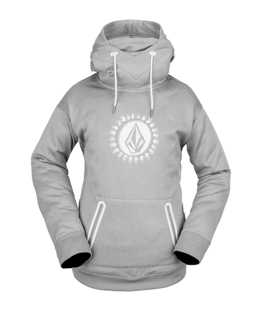 Produtos mais vendidos | Volcom | Volcom Spring Shred Hoody Heather Grey  | Snowboard, Sudaderas Snowboard, Women | 