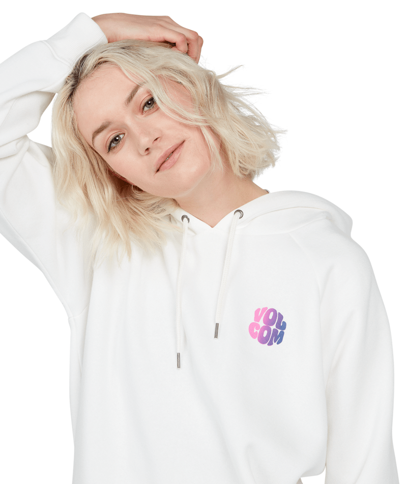 Volcom | Volcom Star Shields Bf Hoodie Star White  | Ropa, Sudaderas, Sudaderas con capucha, Women | 