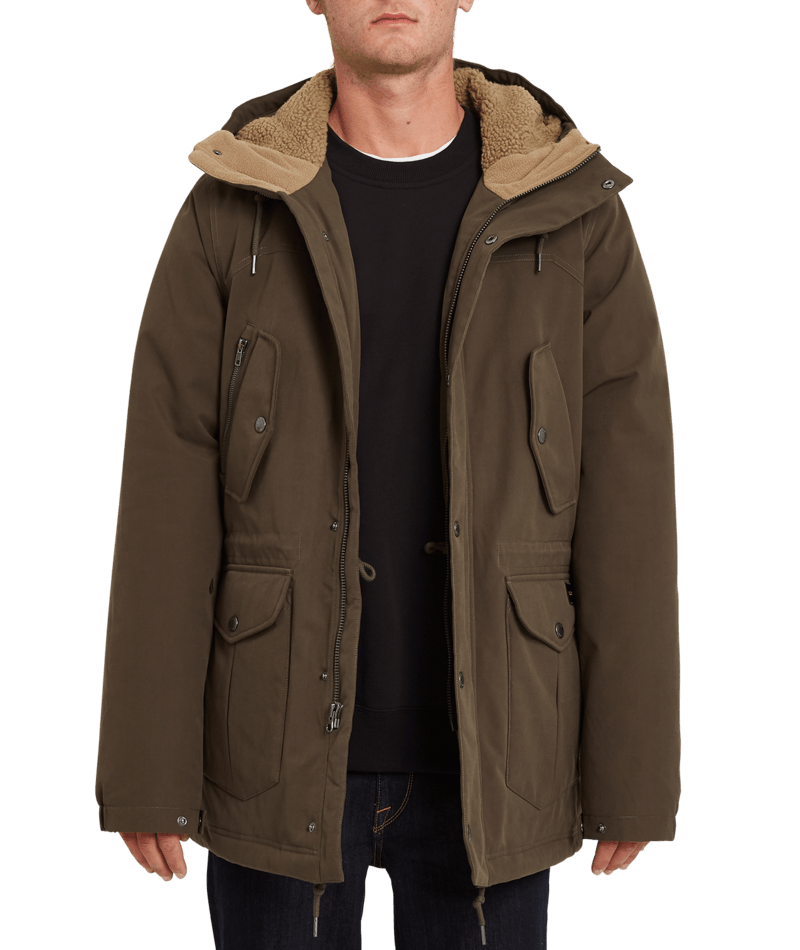 Parka Volcom Starget 5k Plomb | Nouveaux produits | Produits les plus récents | Produits les plus vendus | surfdevils.com