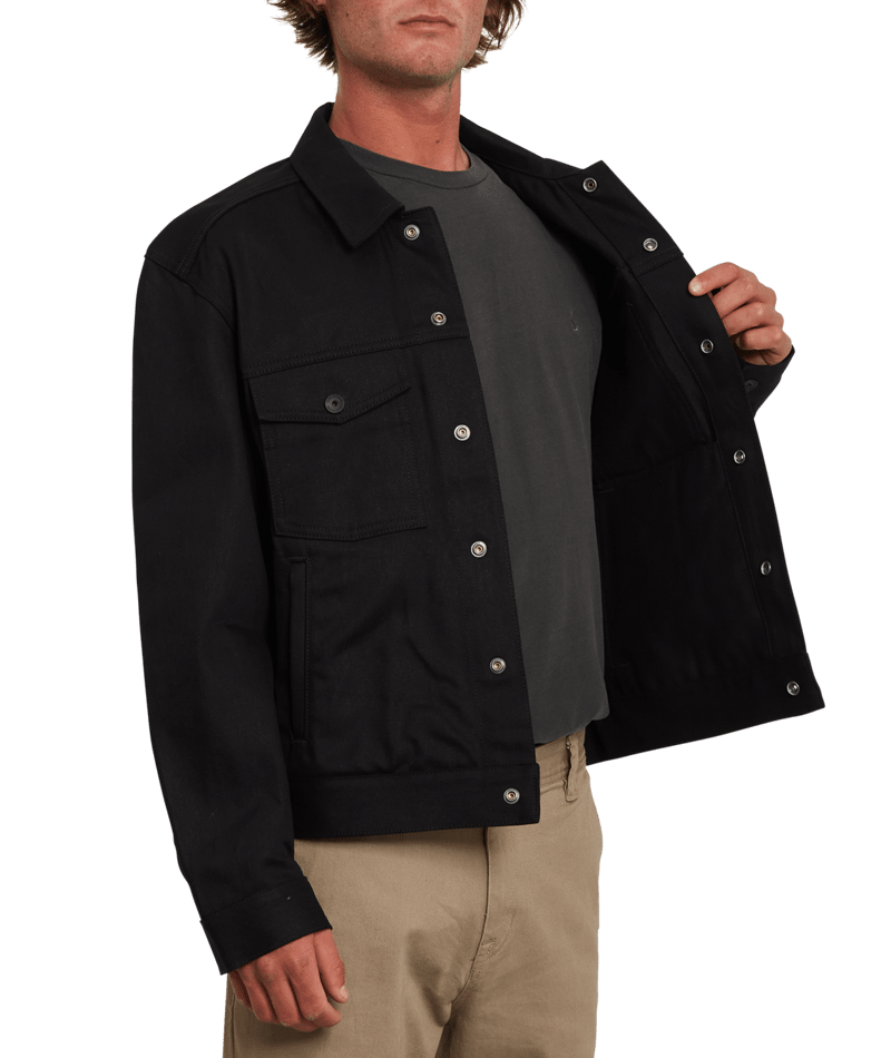 Veste Volcom Stereostone Noir | Nouveaux produits | Produits les plus récents | Produits les plus vendus | surfdevils.com