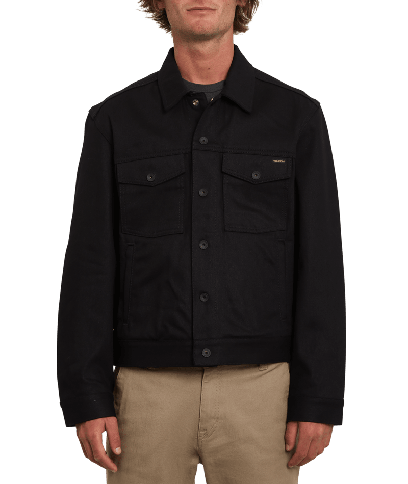 Volcom Stereostone Jacket Black | surfdevils.com