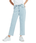 Volcom | Volcom Stn Step Hirise Pnt Thrifter Blue Light  | Pantalones, Ropa, Tejanos, Women | 