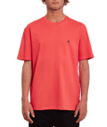 Volcom | Volcom Stone Blanks Bsc Sst Cayenne  | Camisetas, Camisetas manga corta, Men, Ropa | 