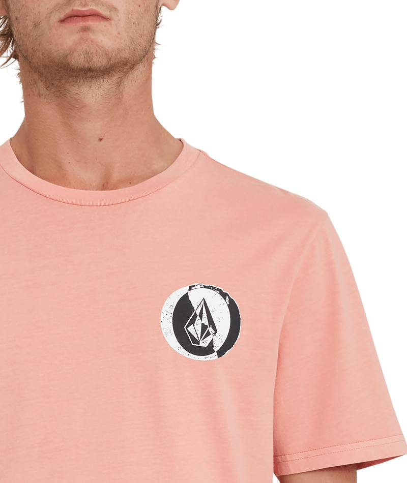 Volcom | Volcom Stone Split S/s Tee Coral  | Camisetas, Camisetas manga corta, Men, Ropa | 