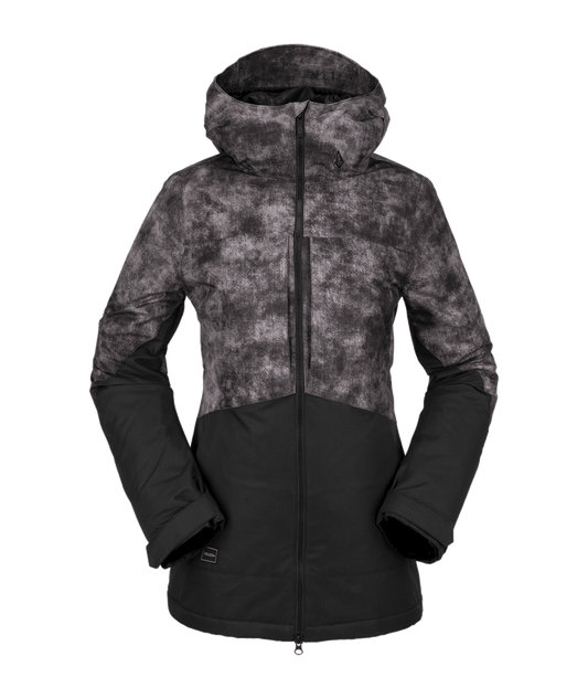 Volcom | Volcom Strayer Ins Jacket Acid Black  | Chaquetas Nieve Mujer, Insulated Technical, Snowboard, Unisex | 