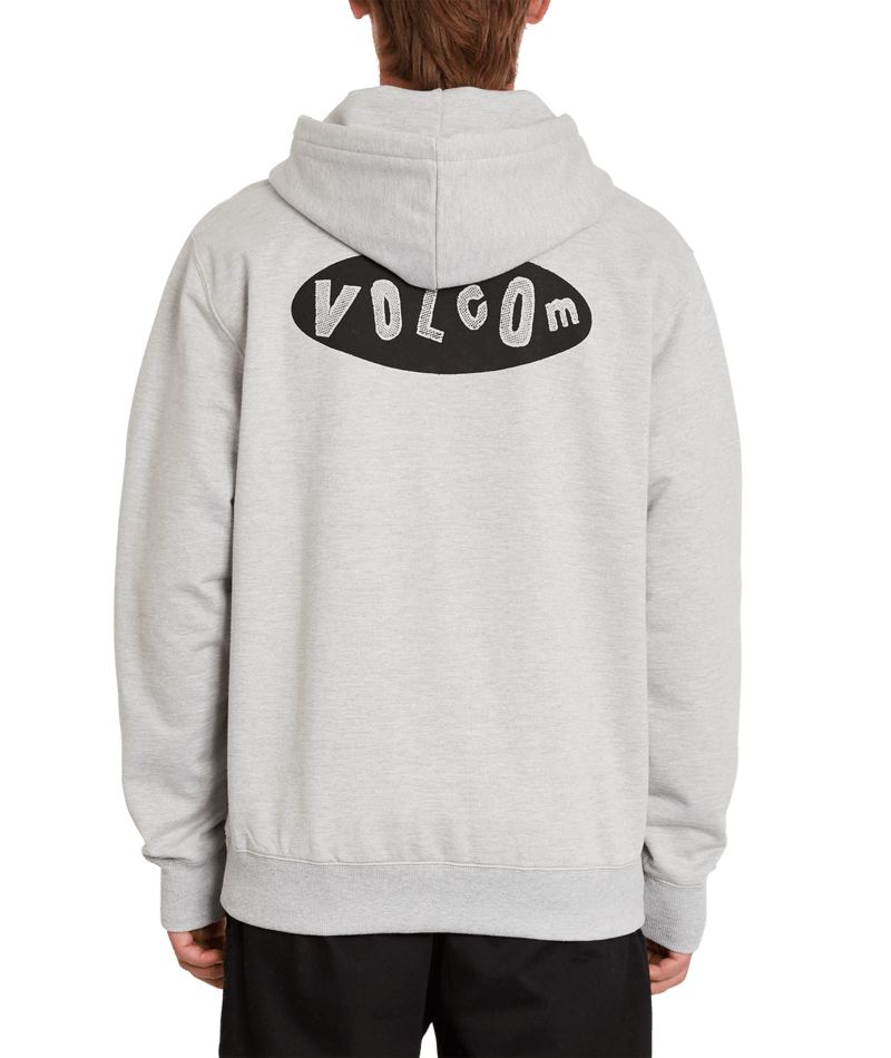 Volcom | Volcom Supply Stone Zip Heather Grey  | Men, Ropa, Sudaderas, Sudaderas con cremallera, Unisex | 
