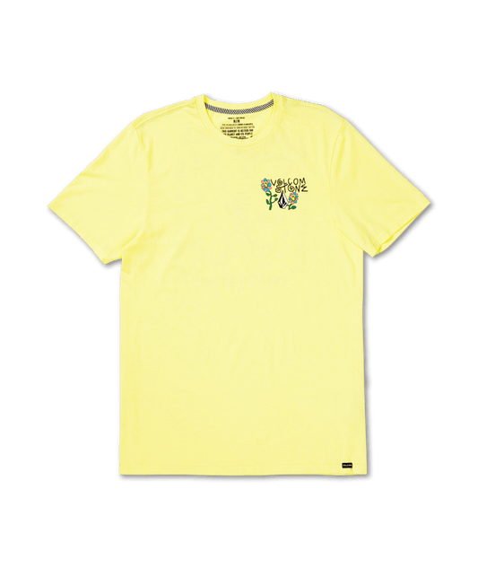 Volcom | Volcom Surf Vitals Animal Sst Glimmer Yellow  | Camisetas, Camisetas manga corta, Men, Ropa | 