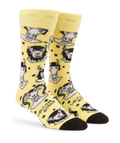 Volcom | Volcom Surf Vitals Ozzy Sock Glimmer Yellow  | Accesorios, Calcetines, Men, Unisex | 