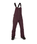 Volcom | Volcom Swift Bib Overall Black Plum  | Pantalones Nieve Mujer, Snowboard, Women | 