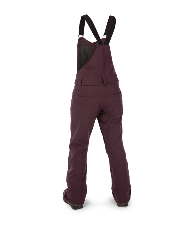 Volcom | Volcom Swift Bib Overall Black Plum  | Pantalones Nieve Mujer, Snowboard, Women | 