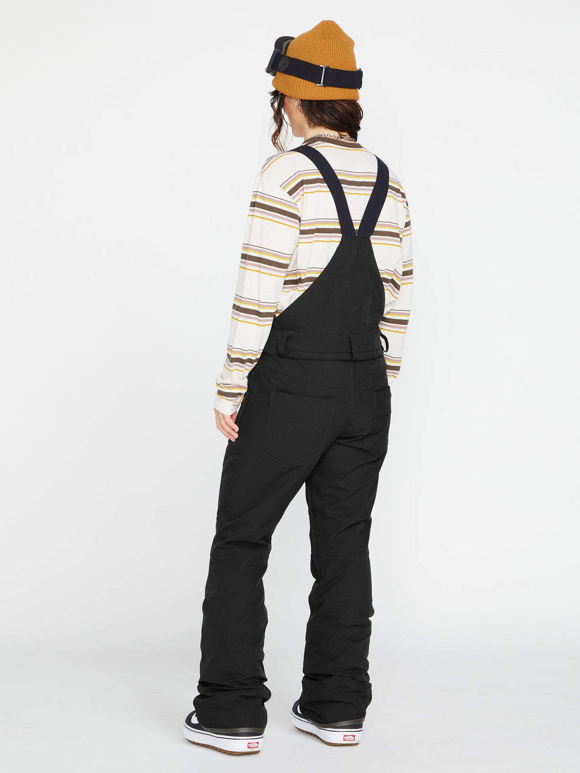 Volcom | Volcom Swift Bib Overall Black  | Pantalones Nieve Mujer, Snowboard, Women | 