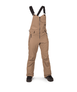 Volcom | Volcom Swift Bib Overall Coffee  | Pantalones Nieve Mujer, Snowboard, Women | 