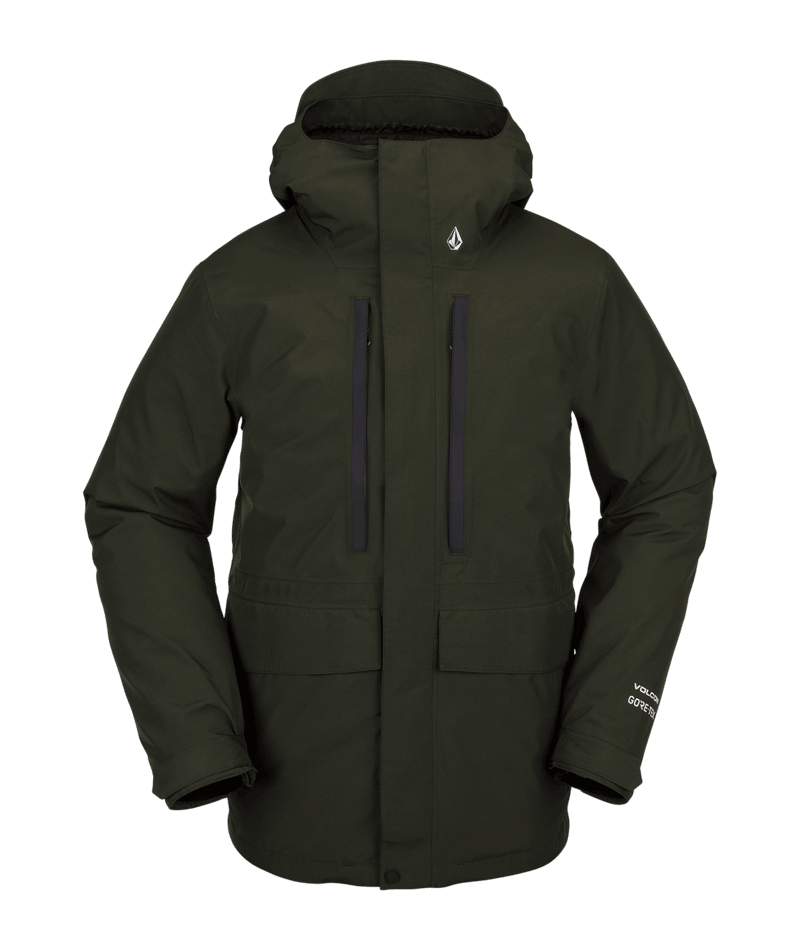 Volcom | Volcom Ten Gore-tex Jacket Saturated Green  | Chaquetas Nieve Hombre, Men, Snowboard | 
