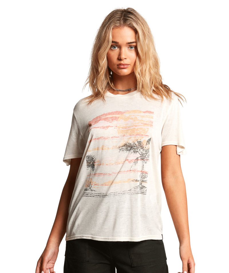 Volcom | Volcom Tern N Bern Ss White Combo  | Polos, Polos manga corta, Ropa, Women | 