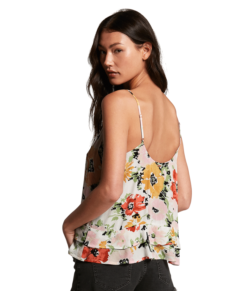 Volcom | Volcom Thats My Type Cami Star White  | Camisas, Camisas manga corta, Ropa, Women | 
