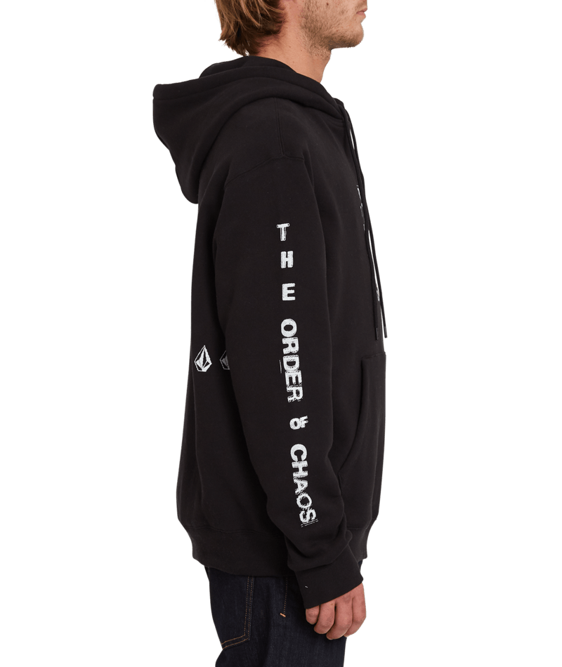 Volcom | Volcom Transient Waves Po Black  | Men, Ropa, Sudaderas, Sudaderas con capucha | 