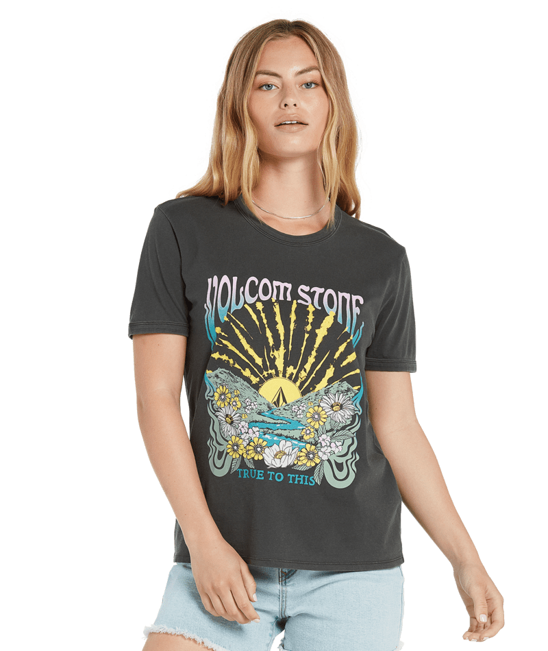 Volcom | Volcom Truly Ringer Tee  | Camisetas, Camisetas manga corta, Ropa, Women | 