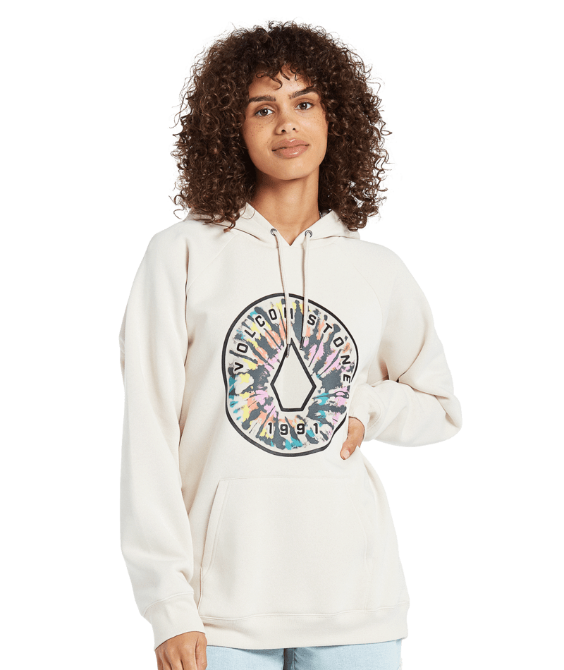 Volcom | Volcom Truly Stoked Bf Po Bone  | Ropa, Sudaderas, Sudaderas con capucha, Women | 