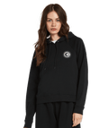 Volcom | Volcom Truly Stokin Hoodie Black White  | Ropa, Sudaderas, Sudaderas con capucha, Women | 