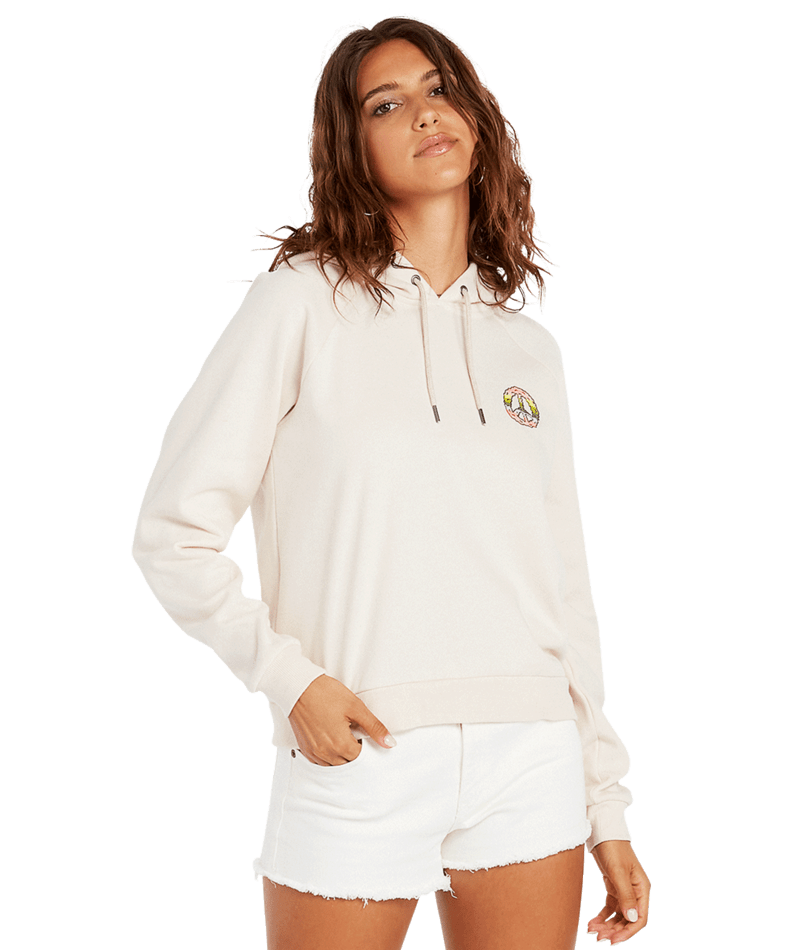 Volcom Truly Stokin Hoodie Sand Brown | Collection_Zalando | Volcom Shop | Women's sweatshirts | surfdevils.com