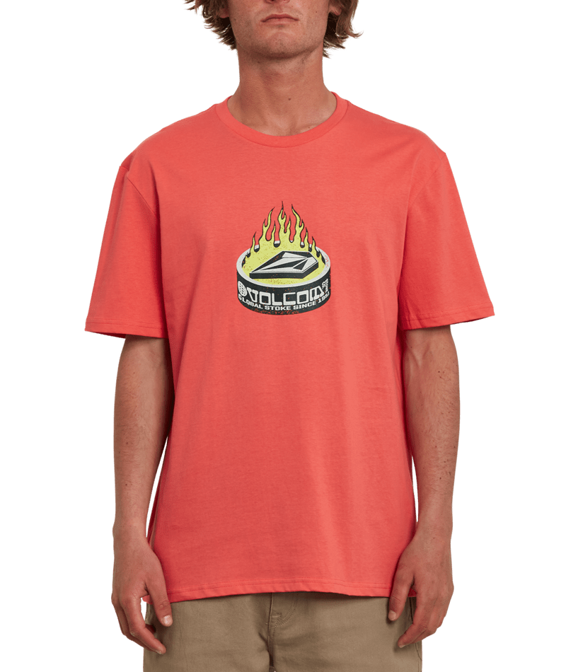 Volcom | Volcom Tuna Bsc Ss Cayenne  | Camisetas, Camisetas manga corta, Men, Ropa, Unisex | 