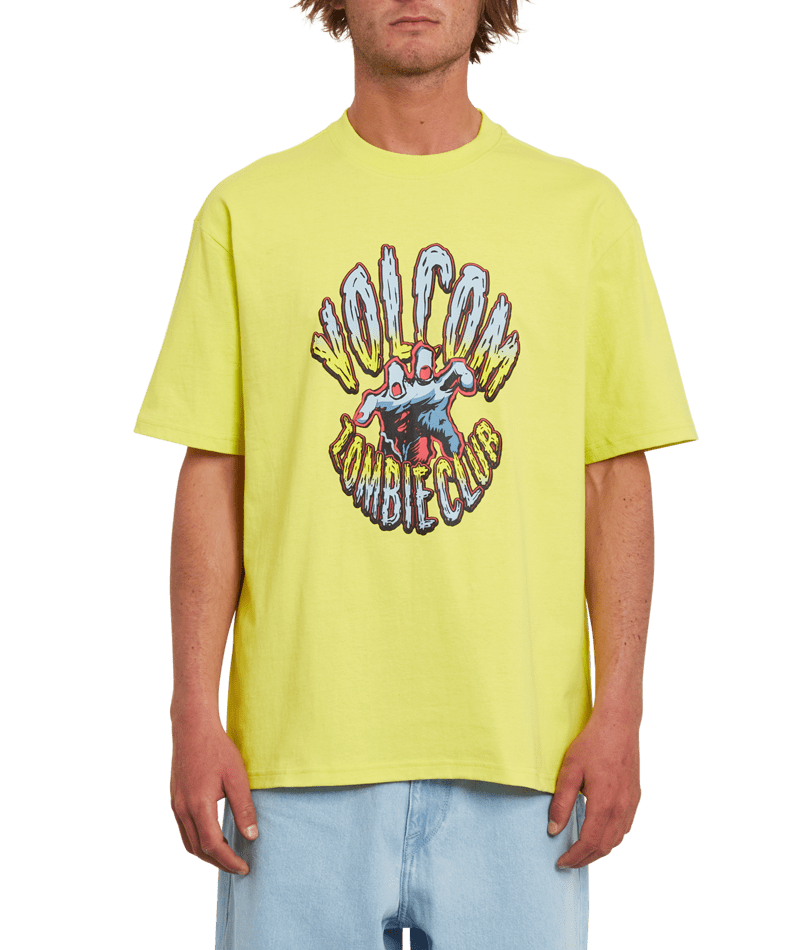 Volcom | Volcom V-zombie Hands Lse Ss Limeade  | Camisetas, Camisetas manga corta, Men, Ropa | 