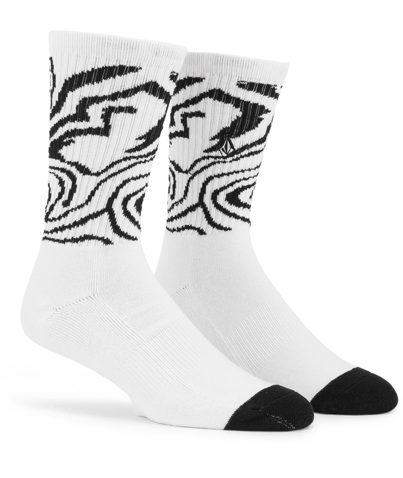 Volcom | Volcom Vibes Socks Pr Black Stripe  | Accesorios, Calcetines, Men, Unisex | 