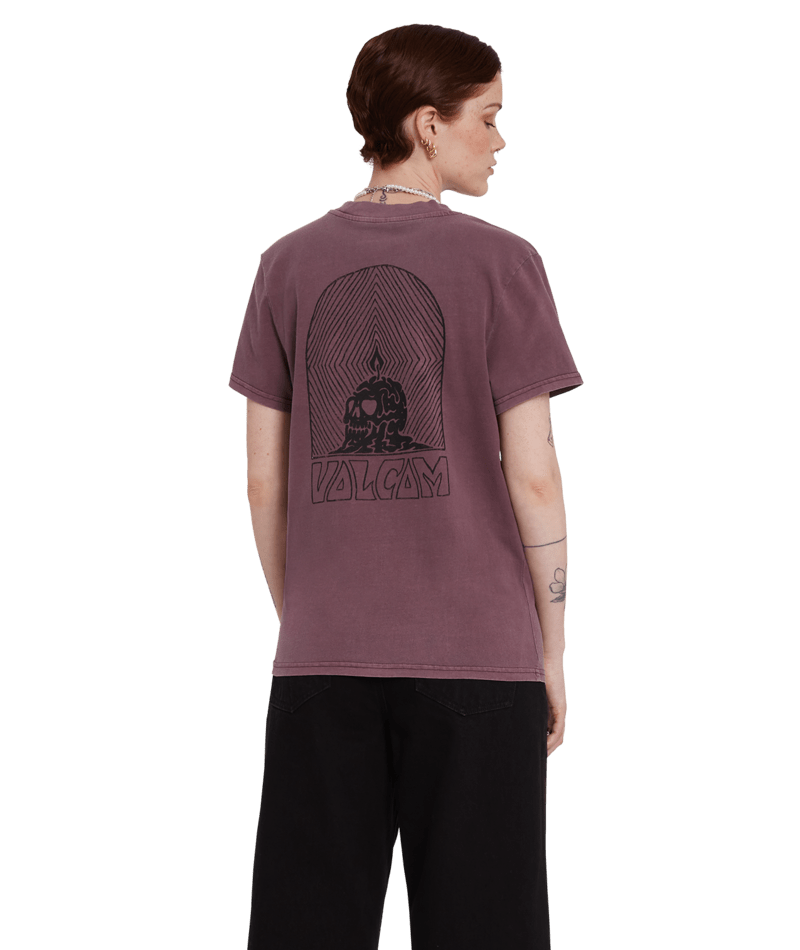 Volcom | Volcom Volchedelic Tee Eggplant  | Camisetas, Camisetas manga corta, Ropa, Unisex, Women | 