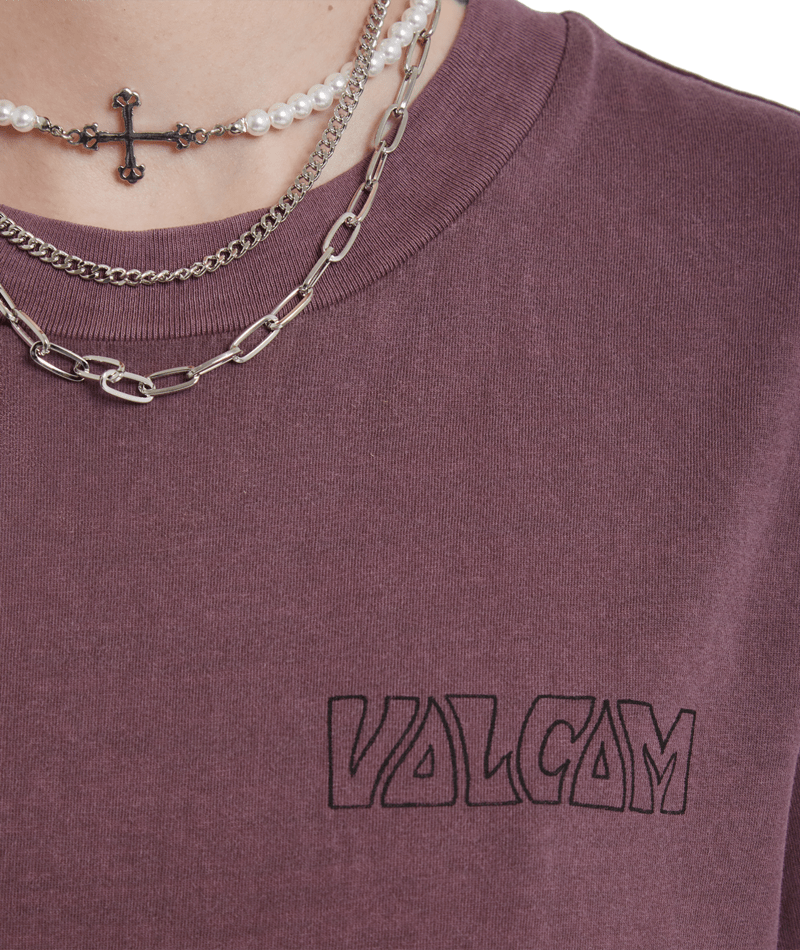 Volcom | Volcom Volchedelic Tee Eggplant  | Camisetas, Camisetas manga corta, Ropa, Unisex, Women | 