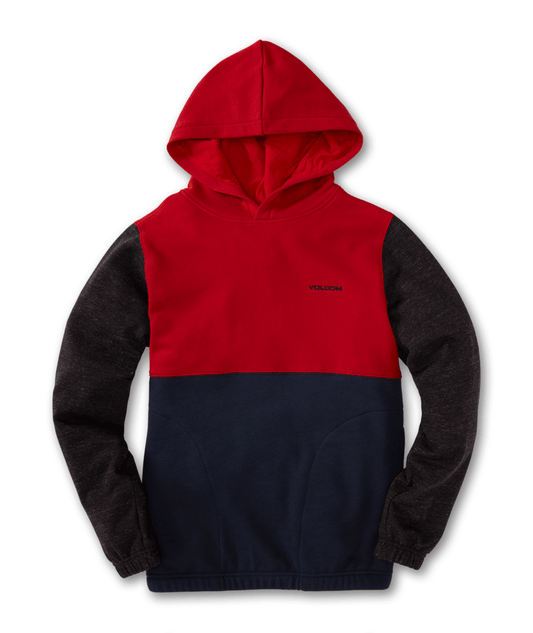 Best selling products | Volcom | Volcom Volcom Division Po Ribbon Red  | Ropa, Sudaderas, Sudaderas con capucha, Youth | 